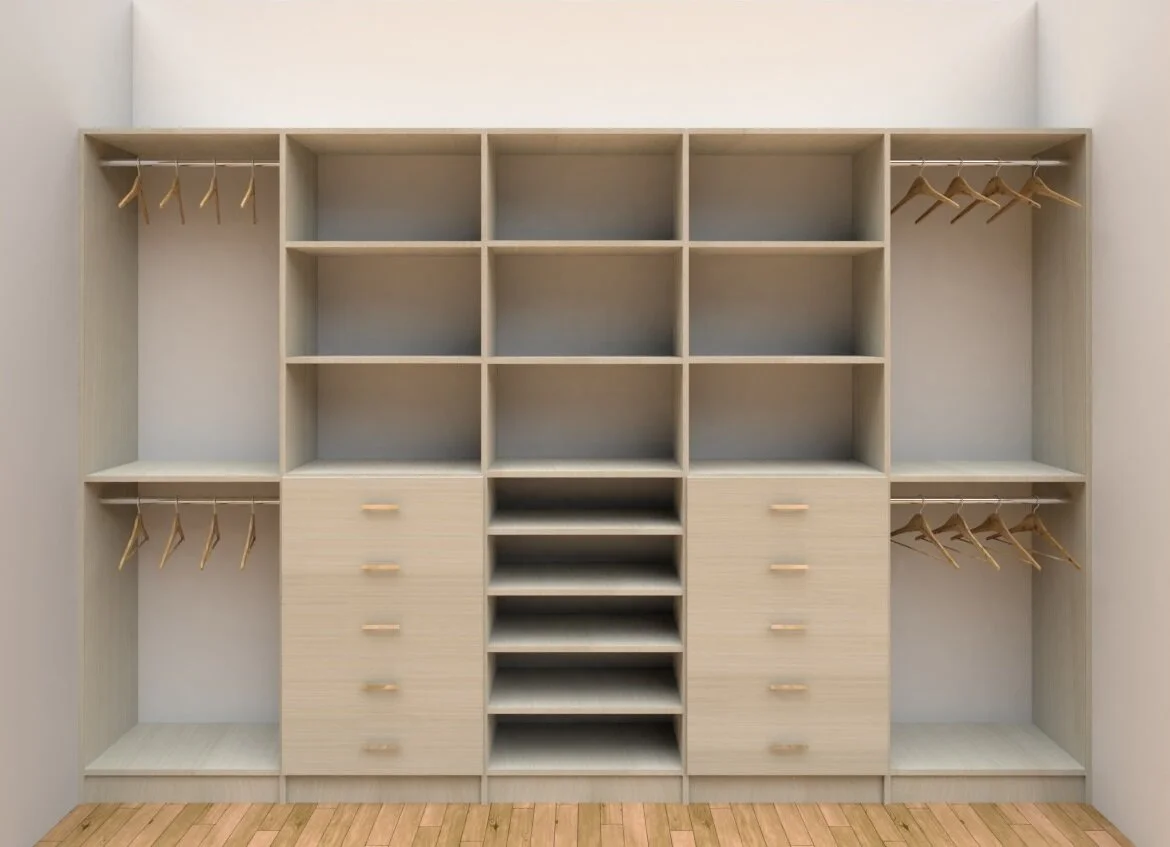 Custom Closet System Finish Options — NEW CLOSET